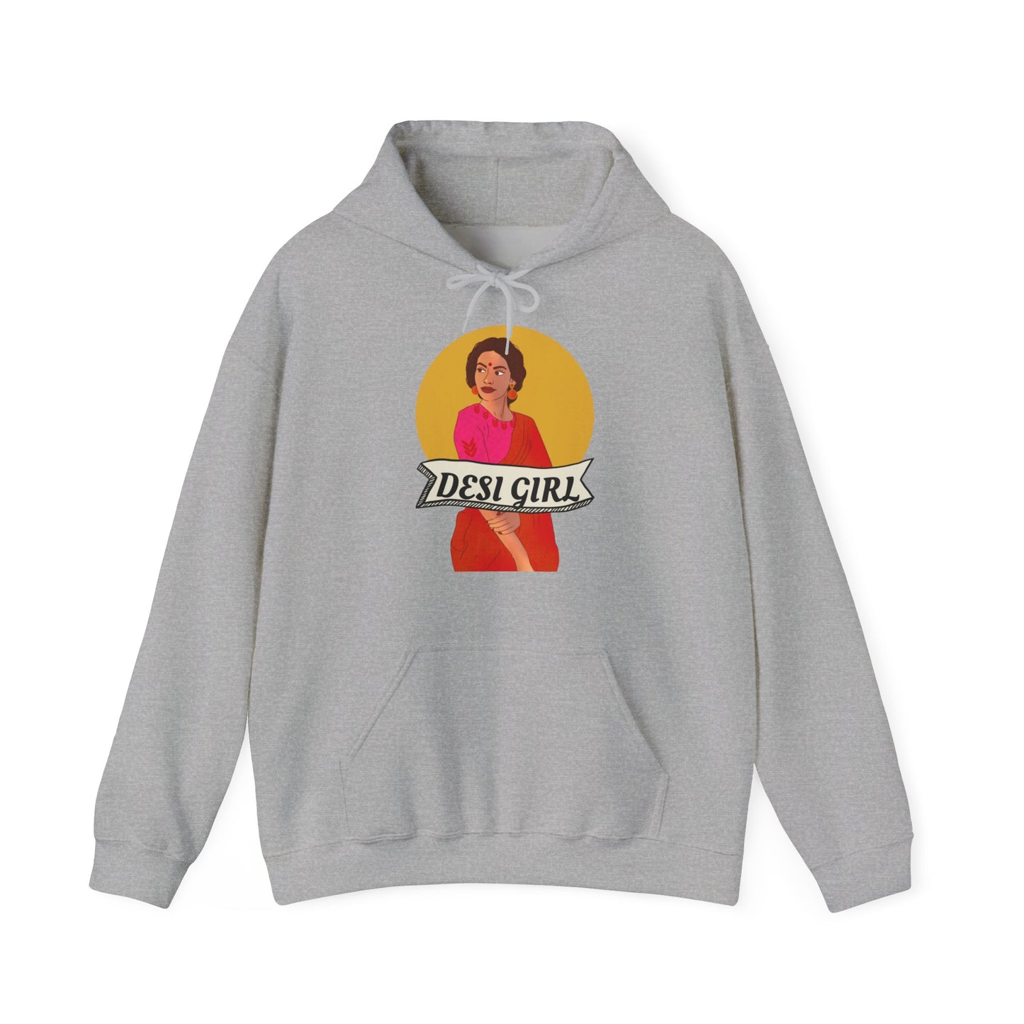 Desi Girl Hoodie – Unisex Sweatshirt Celebrating Indian Culture