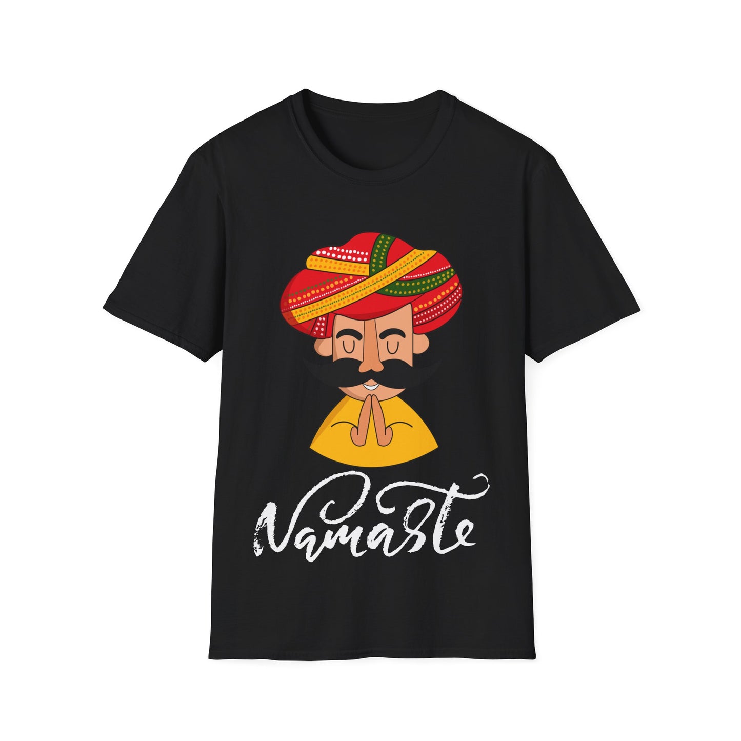 Namaste T-Shirt – Unisex Cozy T-Shirt with a Cultural Touch