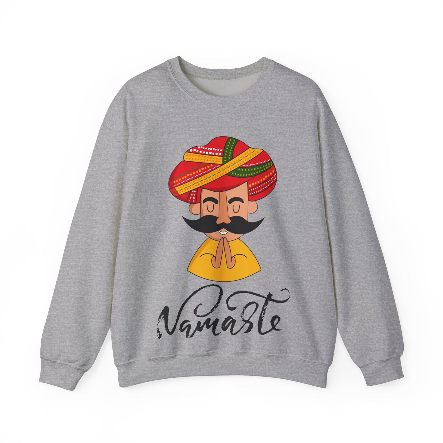 Namaste Sweatshirt – Unisex Cozy Sweatshirt with a Cultural Touch