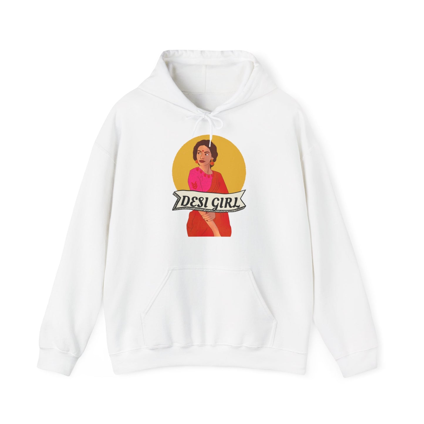 Desi Girl Hoodie – Unisex Sweatshirt Celebrating Indian Culture