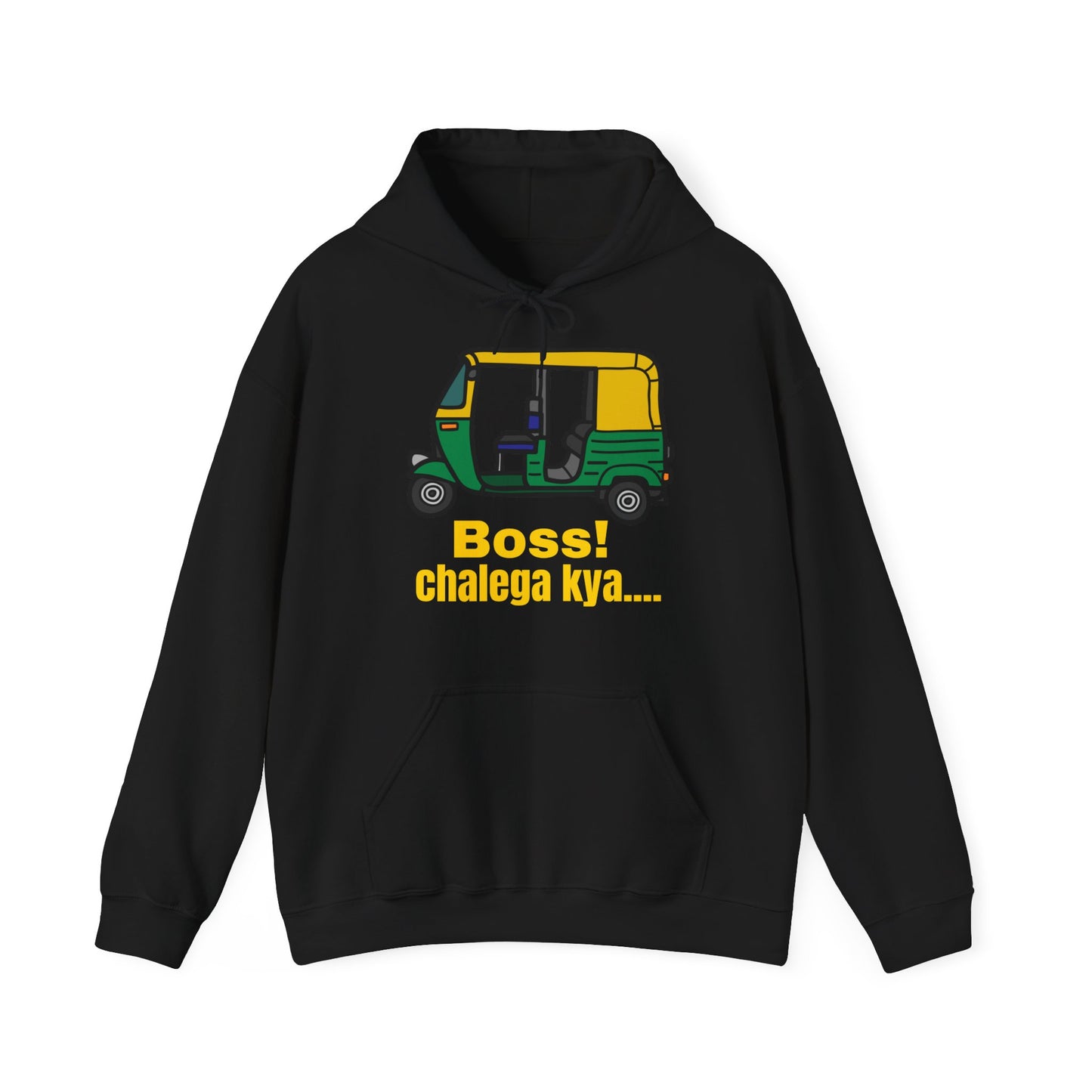 Boss Chalega Kay Hoodie – Unisex Sweatshirt Celebrating Mumbaiya Slang