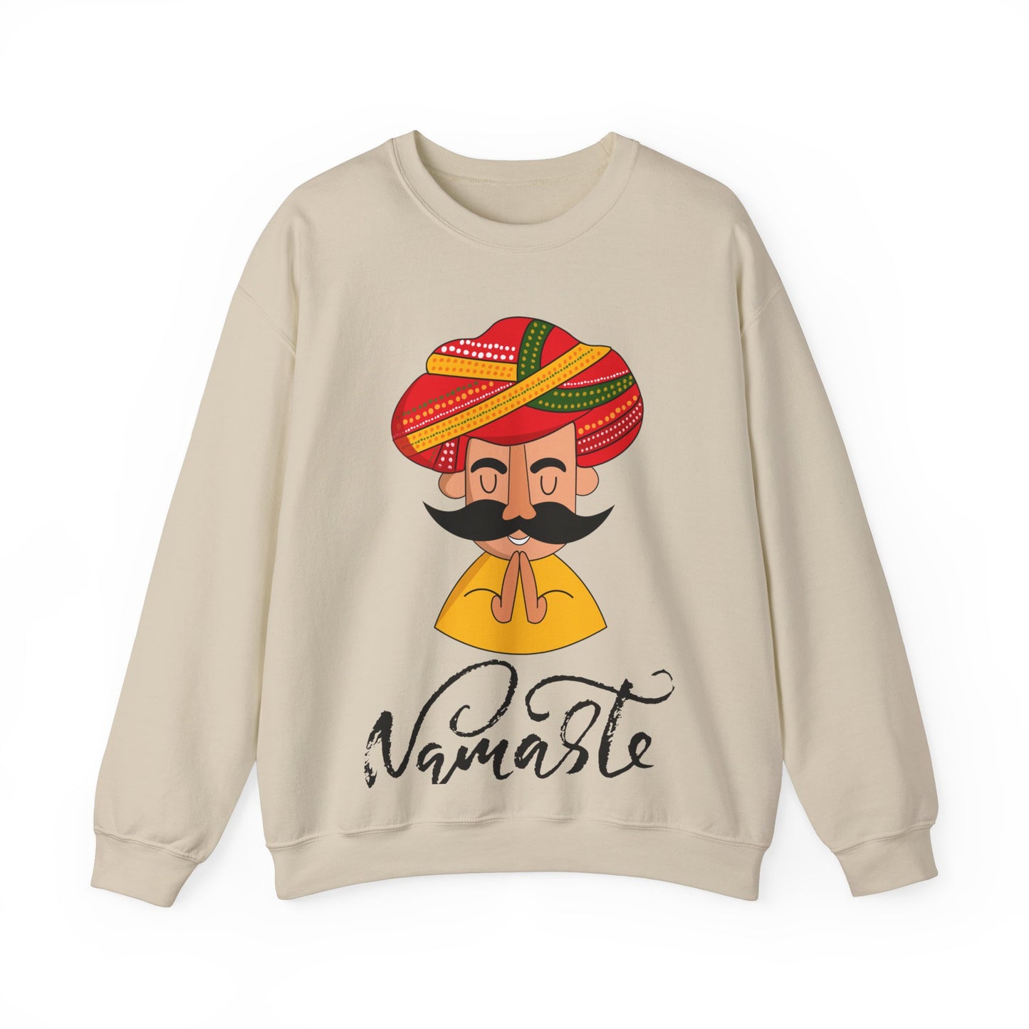 Namaste Sweatshirt – Unisex Cozy Sweatshirt with a Cultural Touch