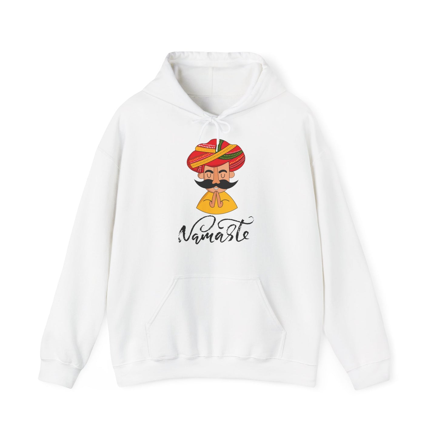 Namaste Hoodie – Unisex Cozy Sweatshirt with a Cultural Touch