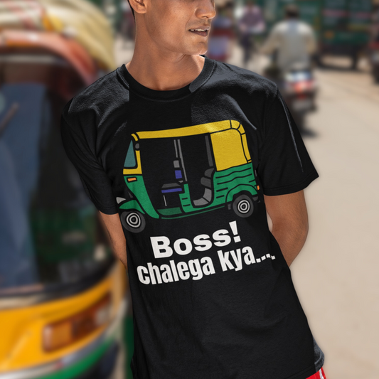 Boss Chalega Kay T-Shirt – Unisex T-Shirt Celebrating Mumbaiya Slang