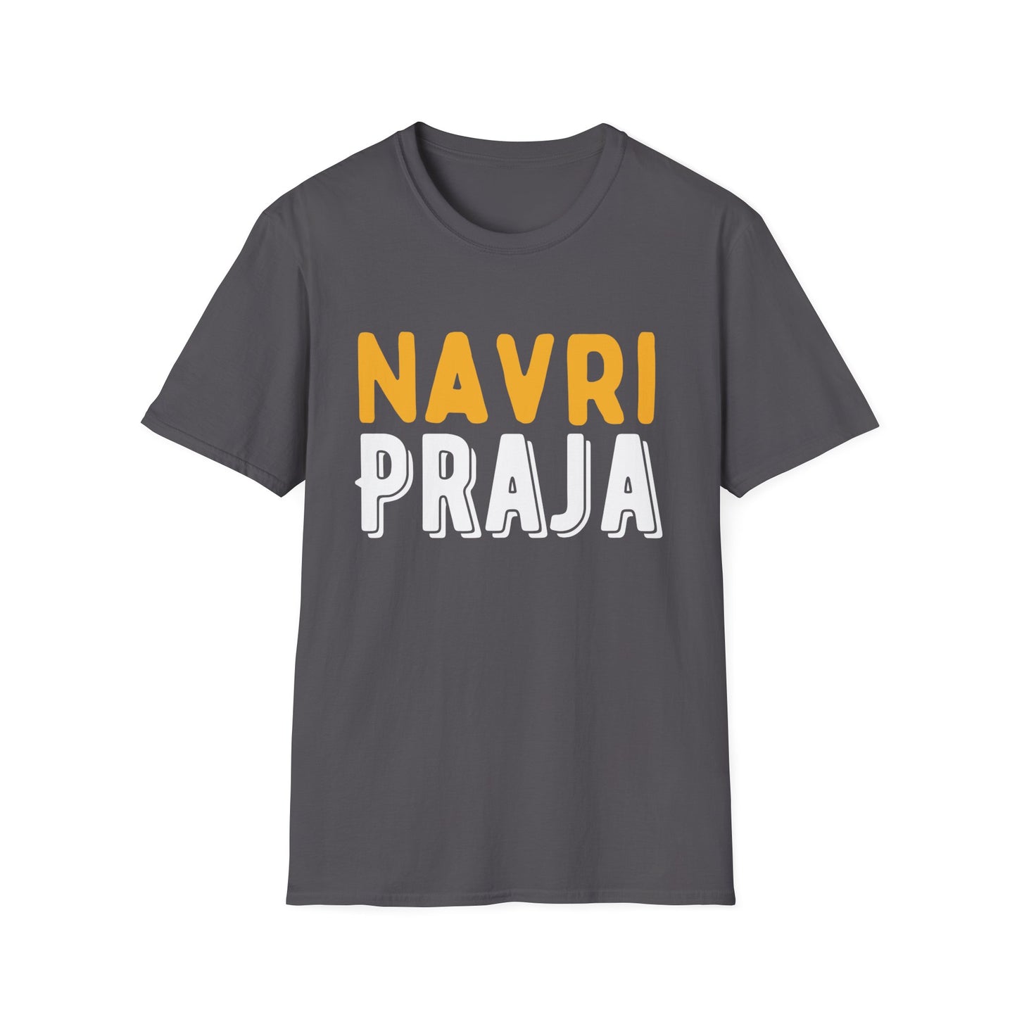 Navri Praja T-Shirt – Unisex Tee with Marathi and Gujarati Twist