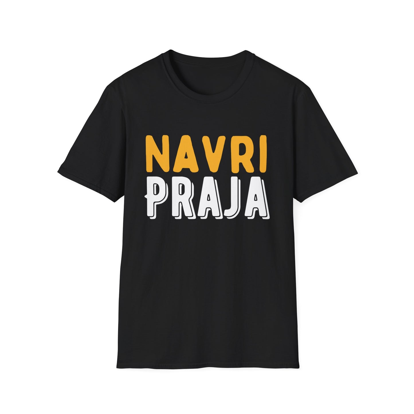 Navri Praja T-Shirt – Unisex Tee with Marathi and Gujarati Twist