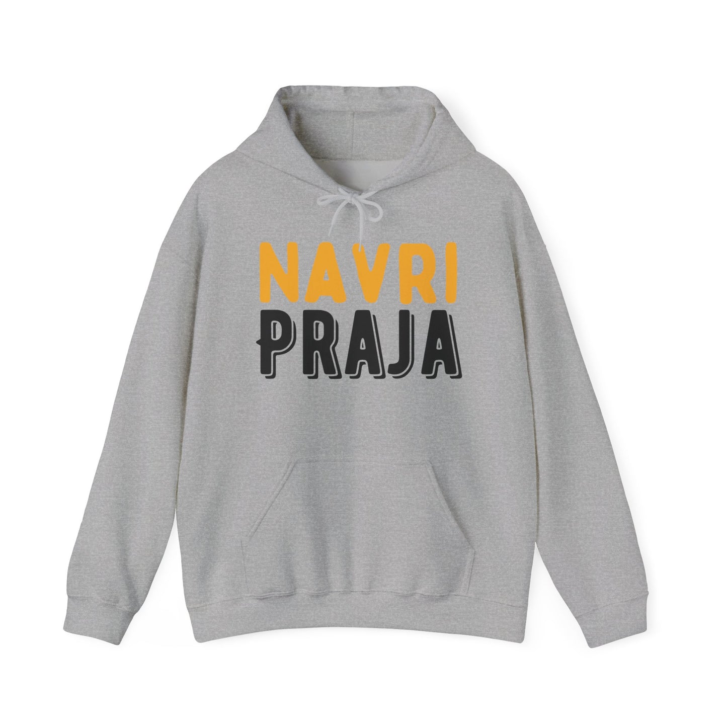 Navri Praja Hoodie – Unisex Hoodie with Marathi and Gujarati Twist