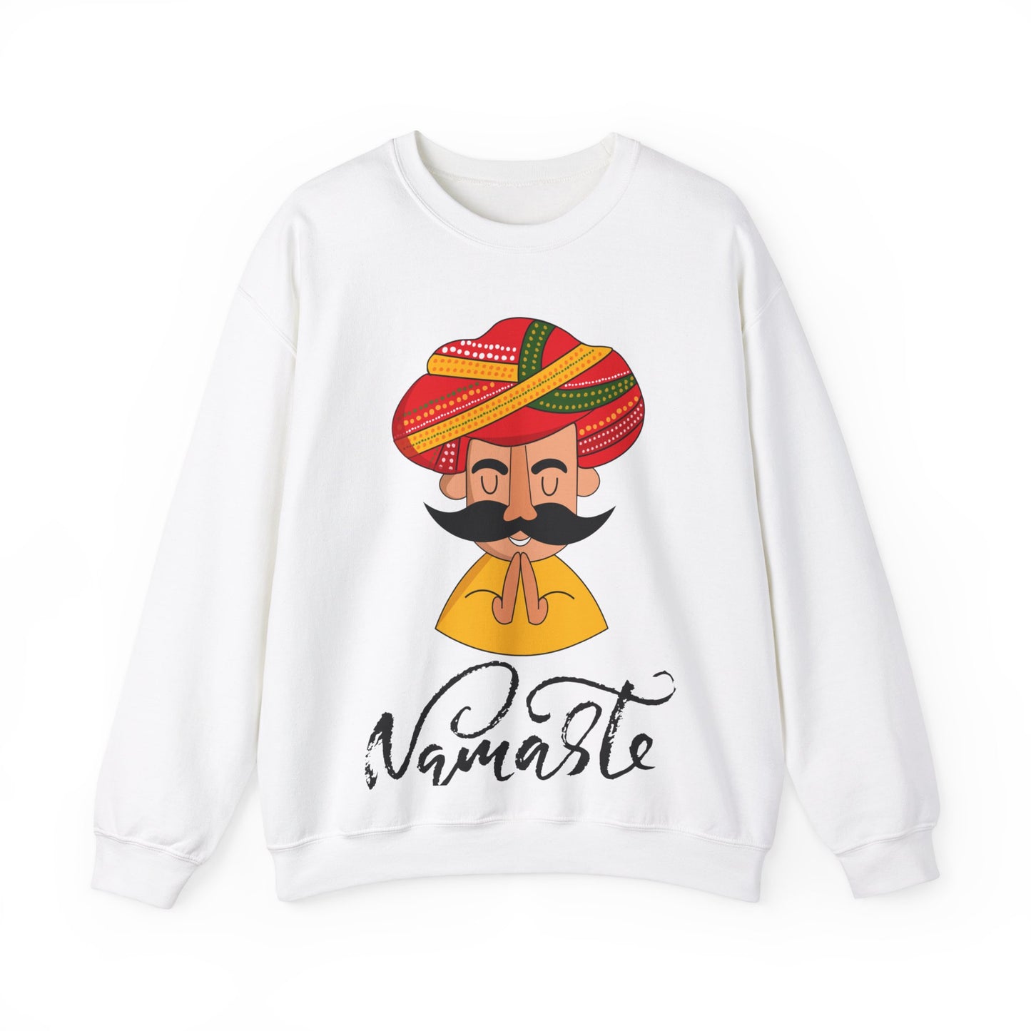 Namaste Sweatshirt – Unisex Cozy Sweatshirt with a Cultural Touch