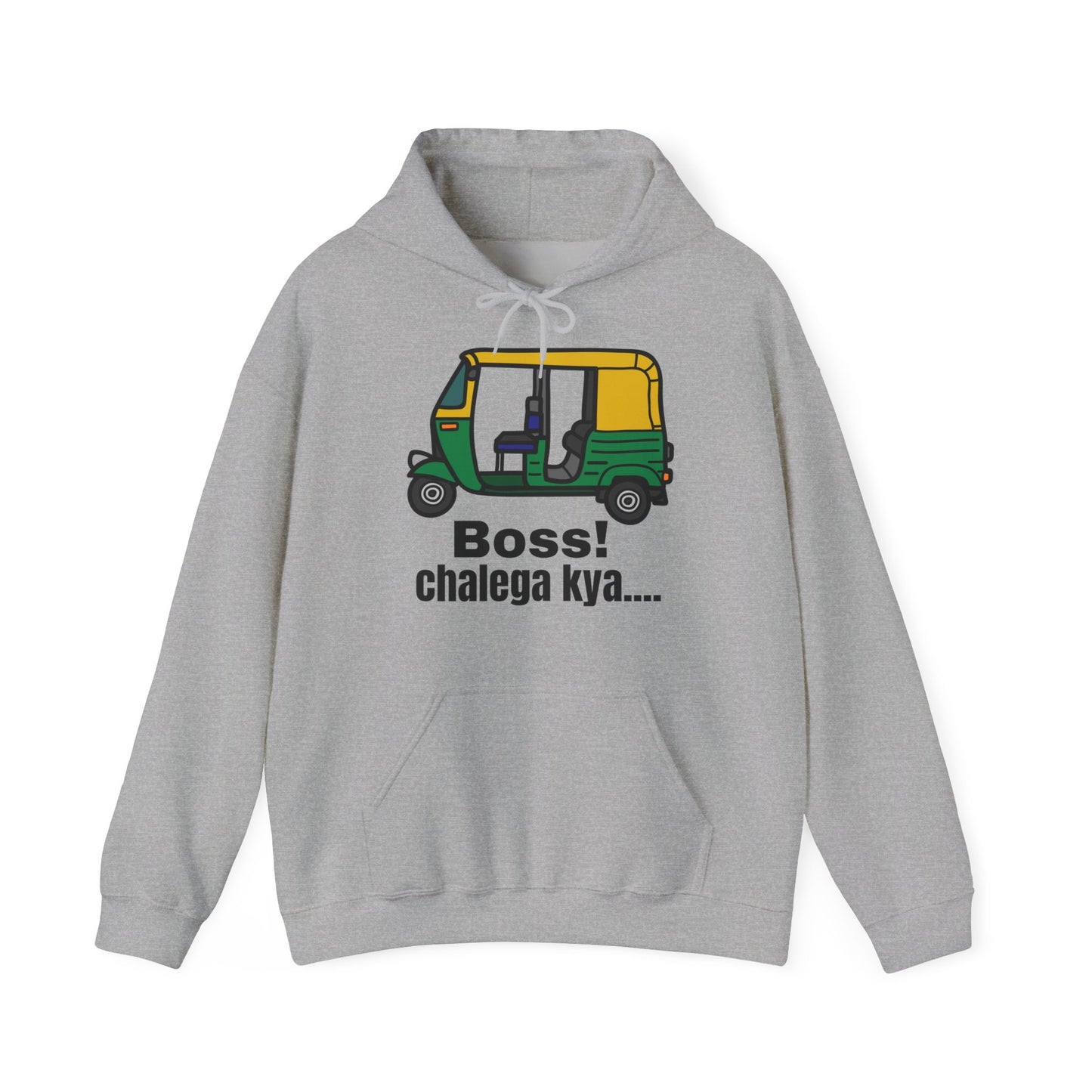 Boss Chalega Kay Hoodie – Unisex Sweatshirt Celebrating Mumbaiya Slang