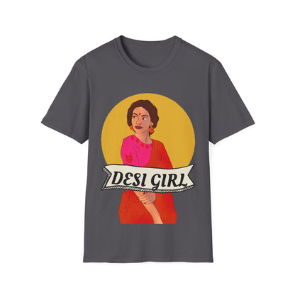 Desi Girl T-Shirt – Unisex T-Shirt Celebrating Indian Culture