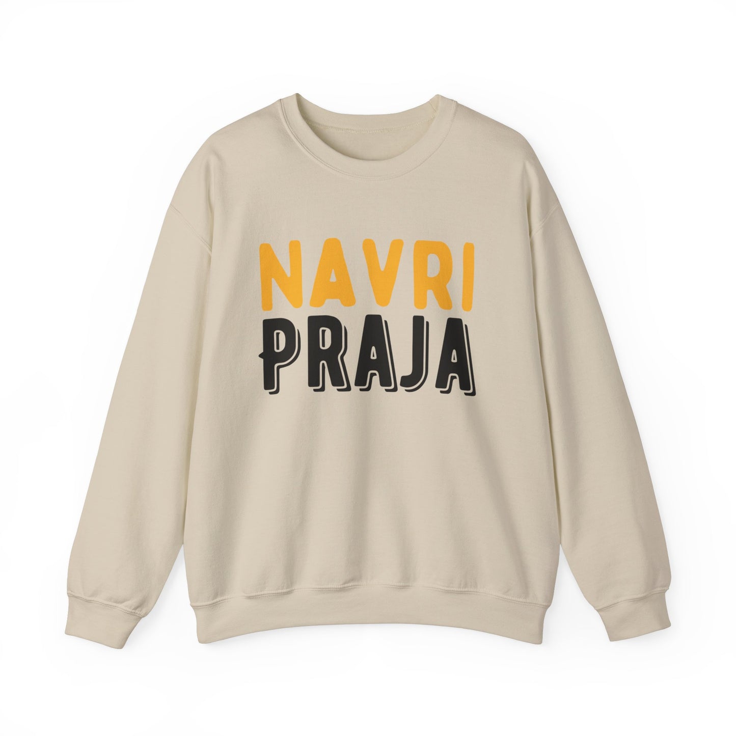 Navri Praja Sweatshirt – Unisex Sweatshirt with Marathi and Gujarati Twist