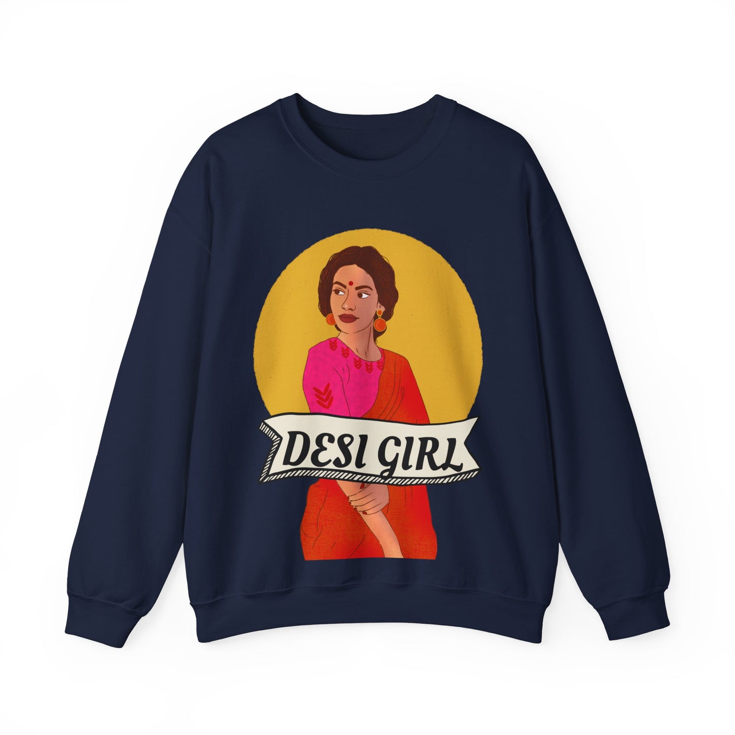 Desi Girl Sweatshirt – Unisex Sweatshirt Celebrating Indian Culture