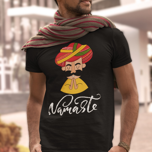 Namaste T-Shirt – Unisex Cozy T-Shirt with a Cultural Touch