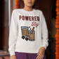 Powered by Chai Sweatshirt - Unisex Cozy Sweatshirt for Indian Tea Lovers