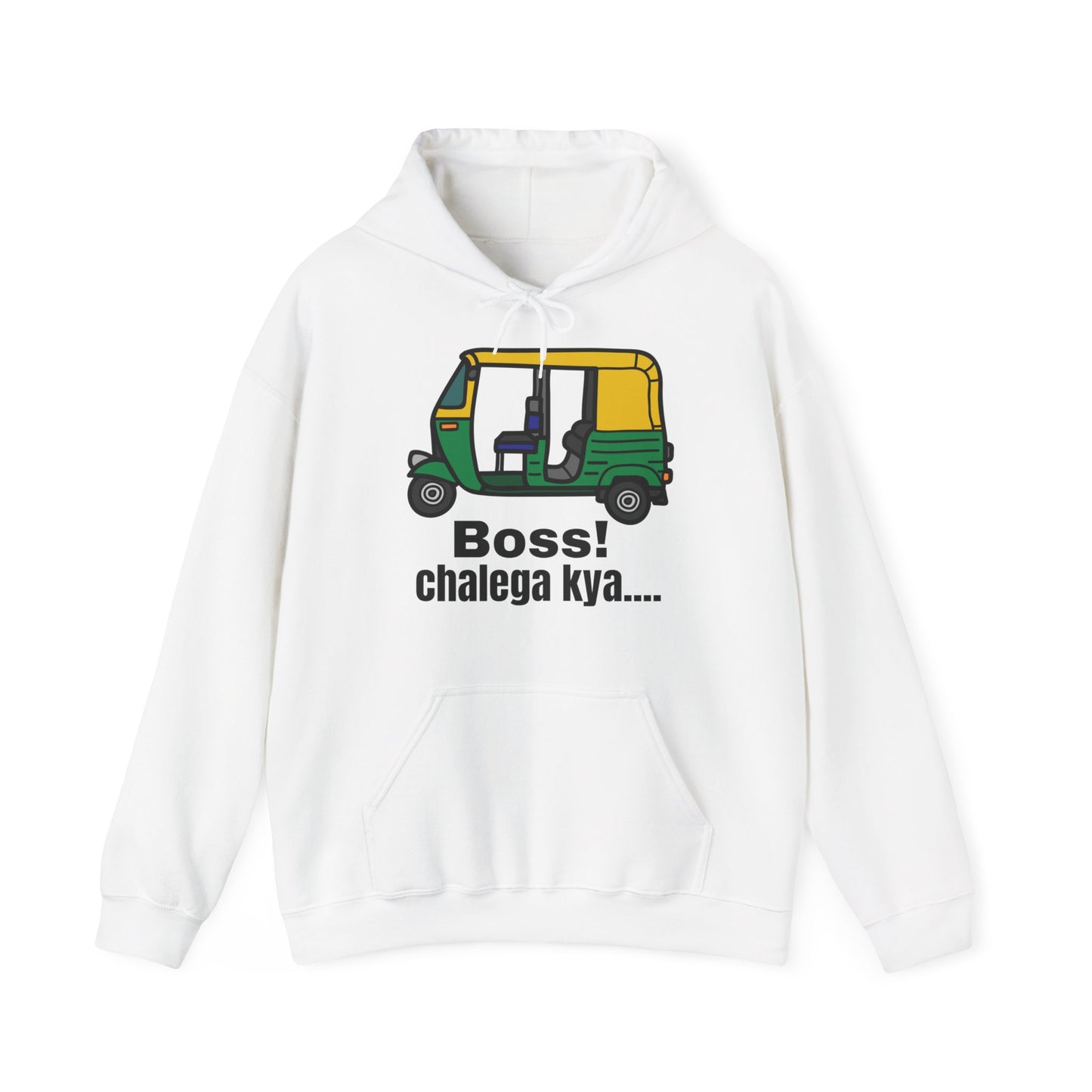 Boss Chalega Kay Hoodie – Unisex Sweatshirt Celebrating Mumbaiya Slang