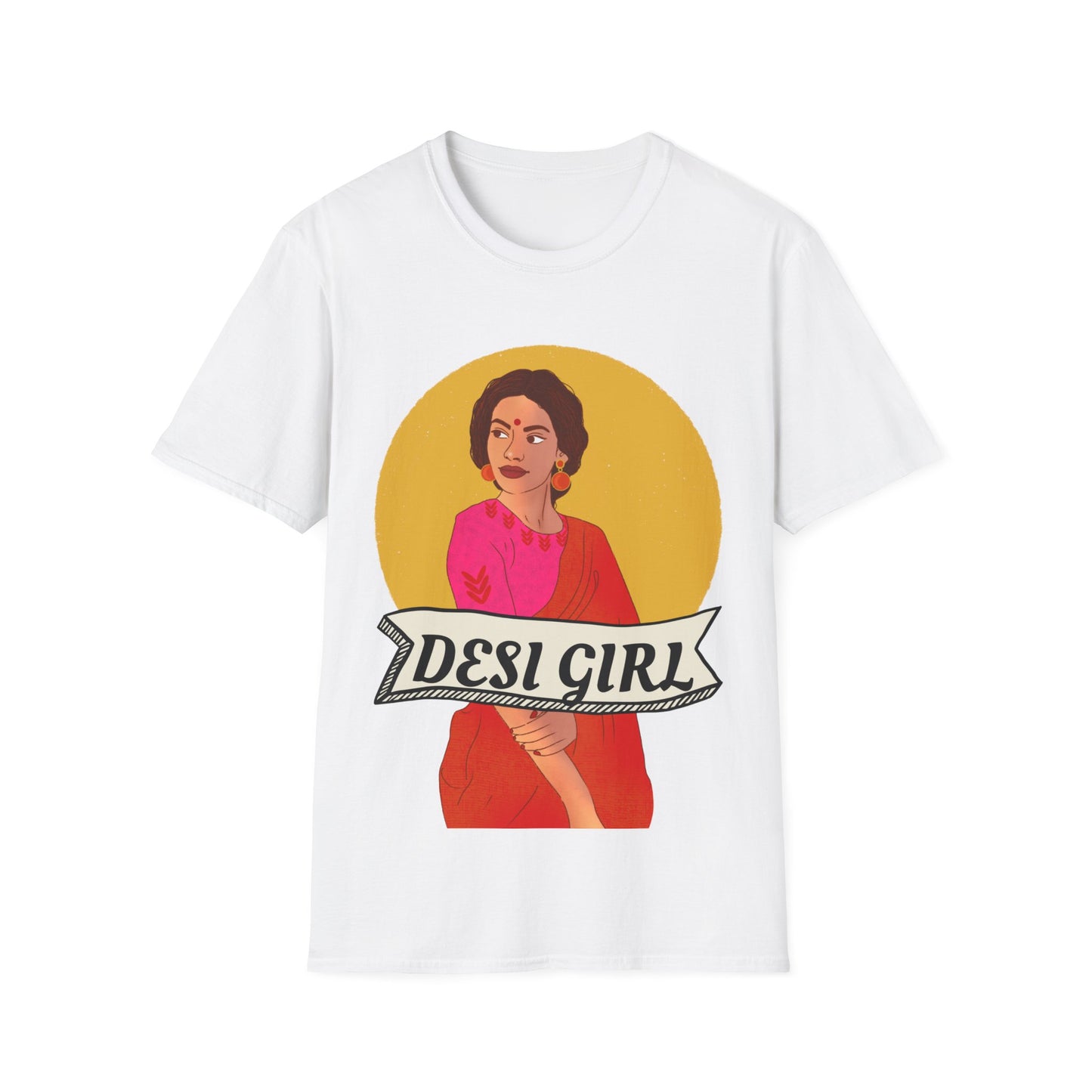 Desi Girl T-Shirt – Unisex T-Shirt Celebrating Indian Culture