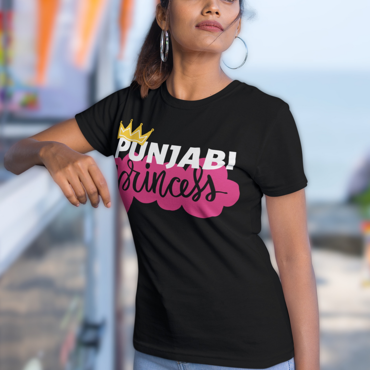 Punjabi Princess T-Shirt - Unisex T-Shirt for Bold and Stylish Women