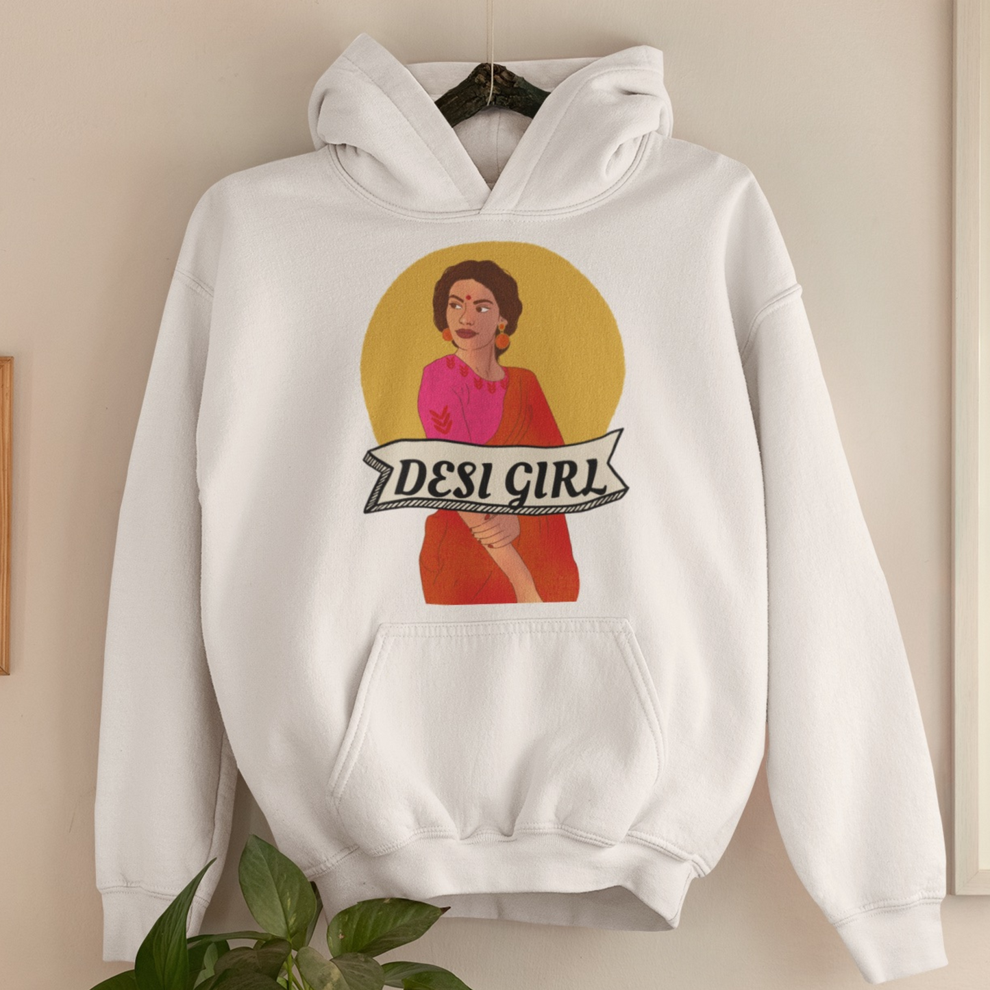 Desi Girl Hoodie – Unisex Sweatshirt Celebrating Indian Culture