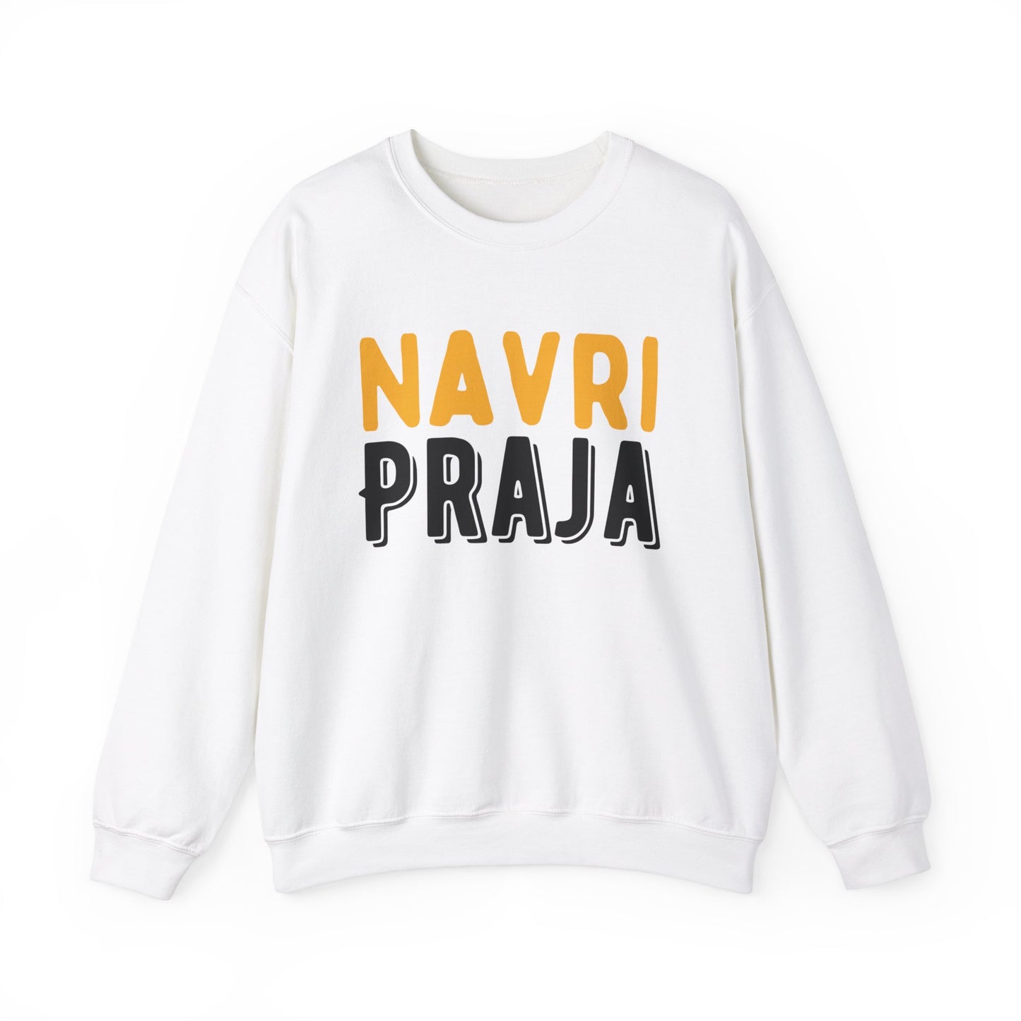 Navri Praja Sweatshirt – Unisex Sweatshirt with Marathi and Gujarati Twist