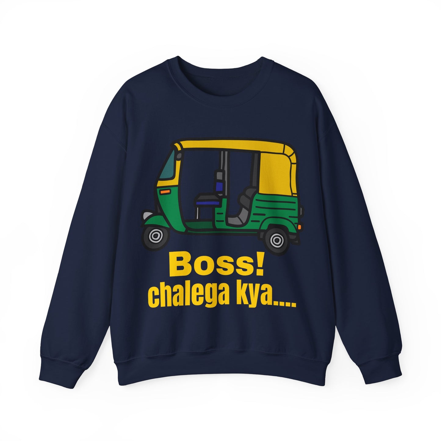 Boss Chalega Kay Sweatshirt – Unisex Sweatshirt Celebrating Mumbaiya Slang