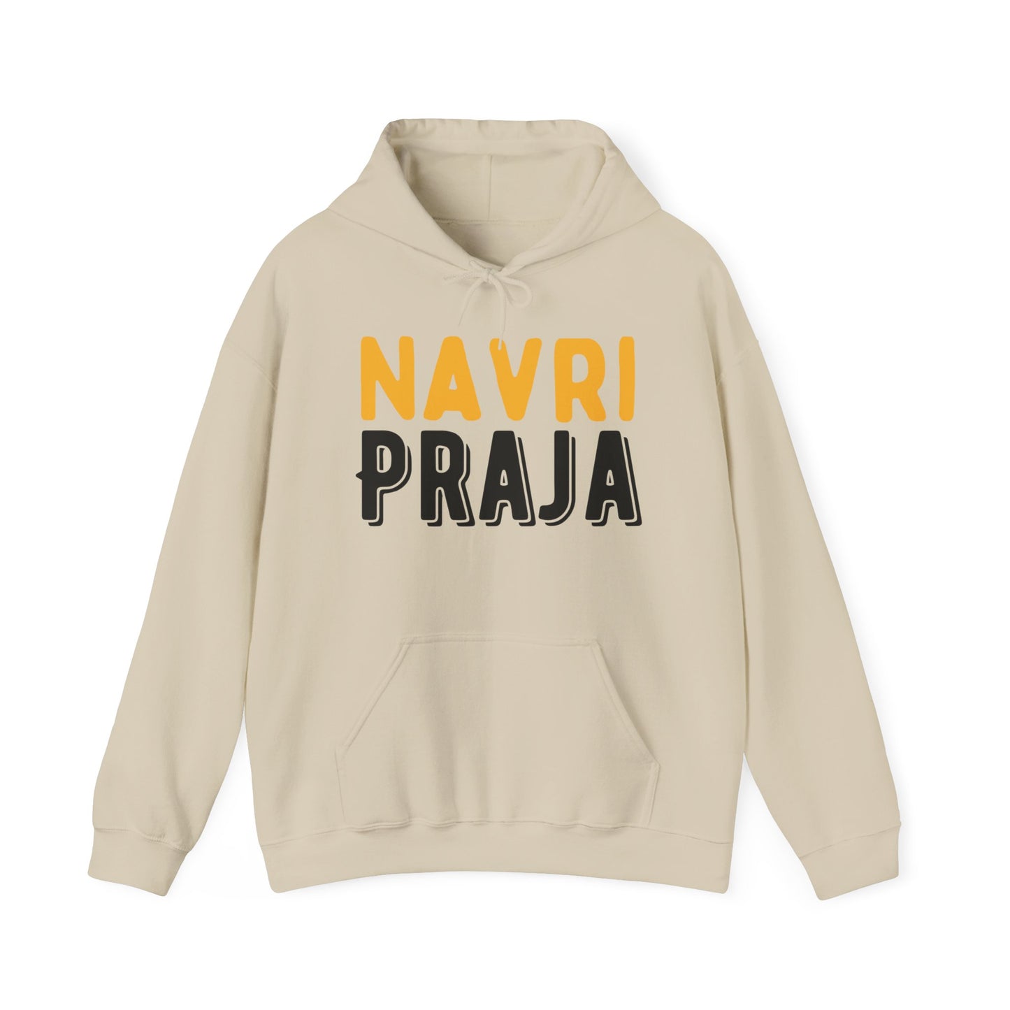 Navri Praja Hoodie – Unisex Hoodie with Marathi and Gujarati Twist