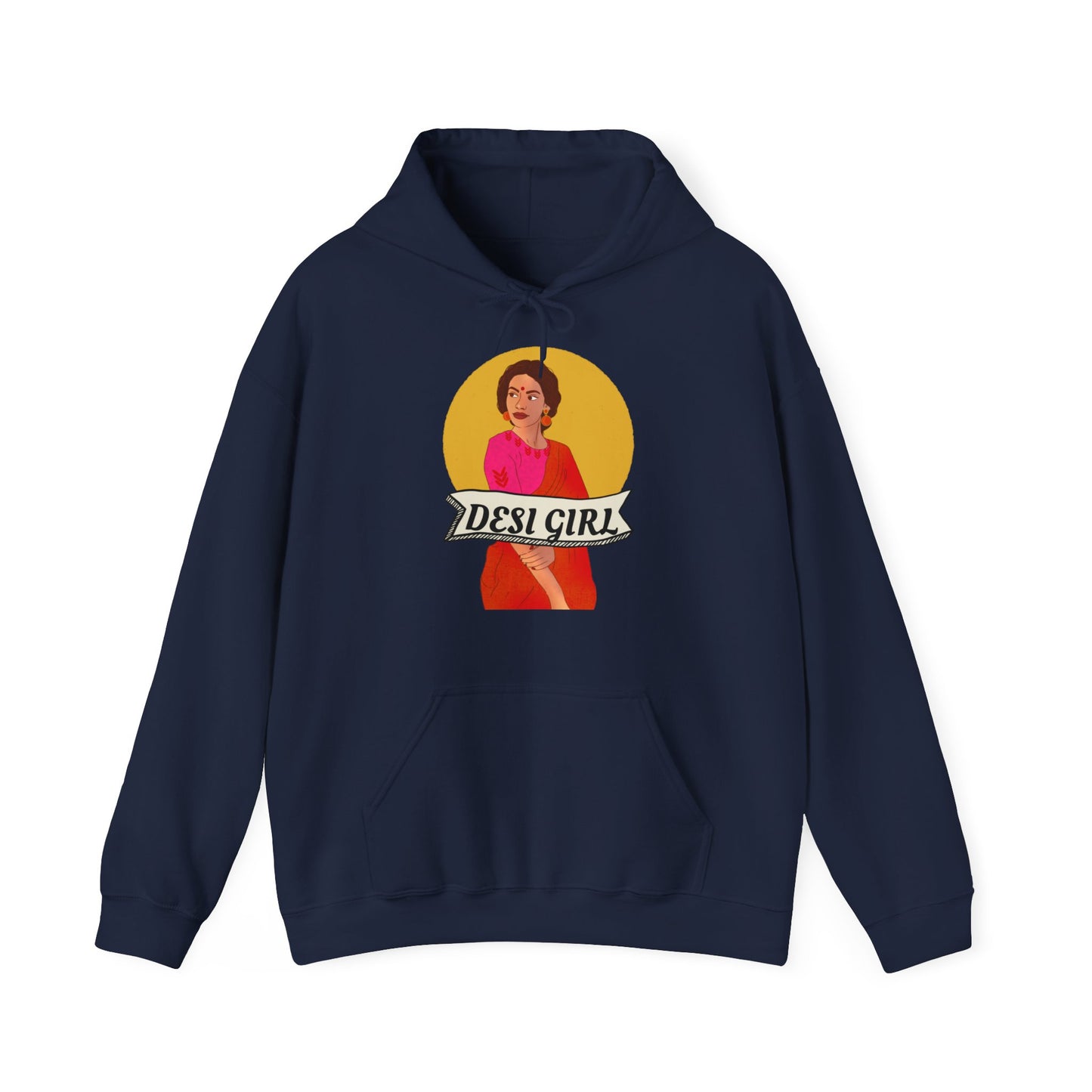 Desi Girl Hoodie – Unisex Sweatshirt Celebrating Indian Culture