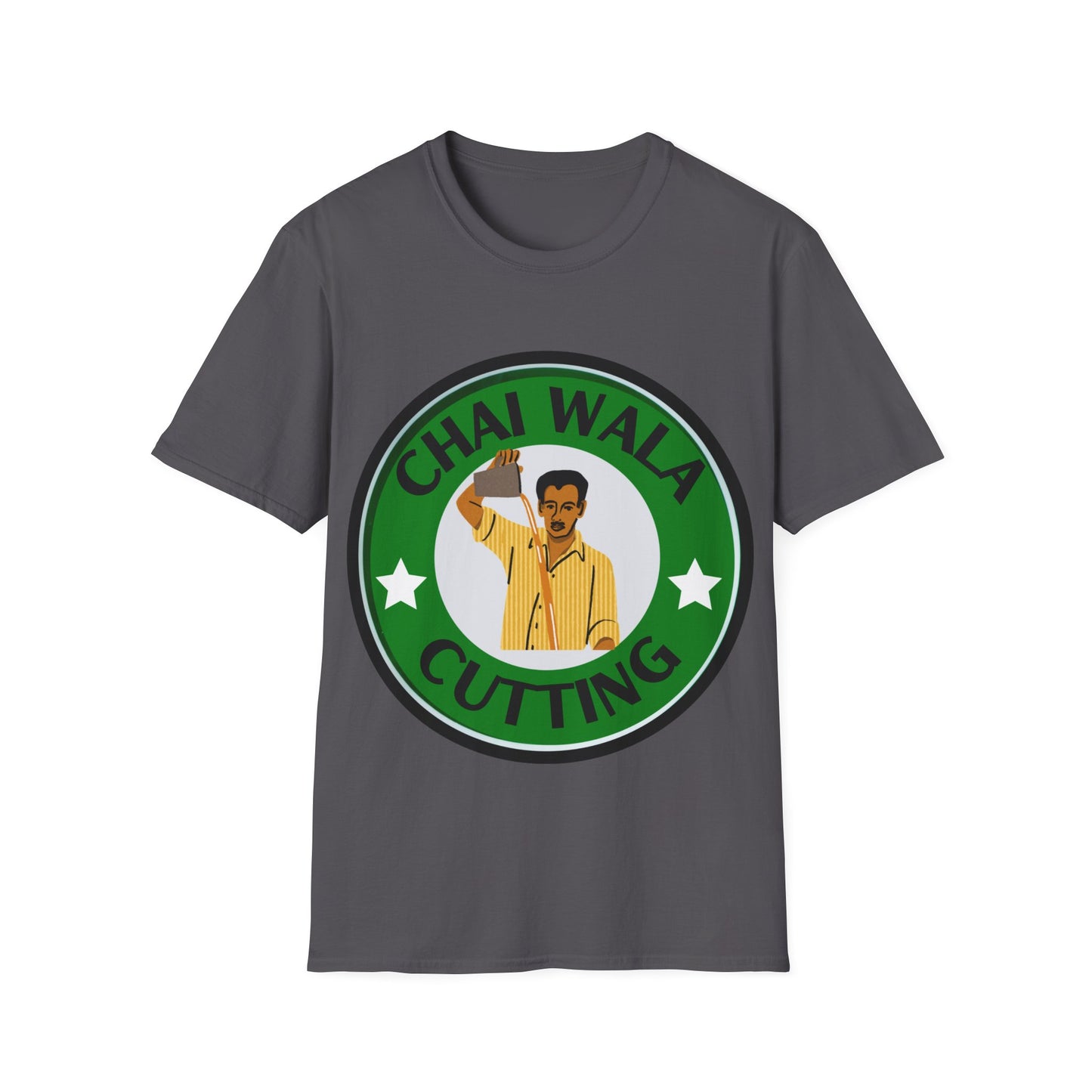 Chai Wala Cutting Chai T-Shirt – Unisex Tee Celebrating Indian Tea Culture